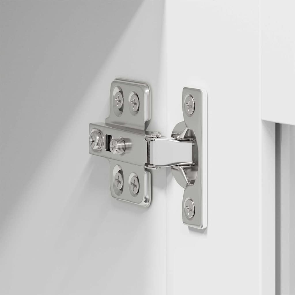 Hanging Cabinet Riga White 60 x 31 x 80 cm Engineered Wood