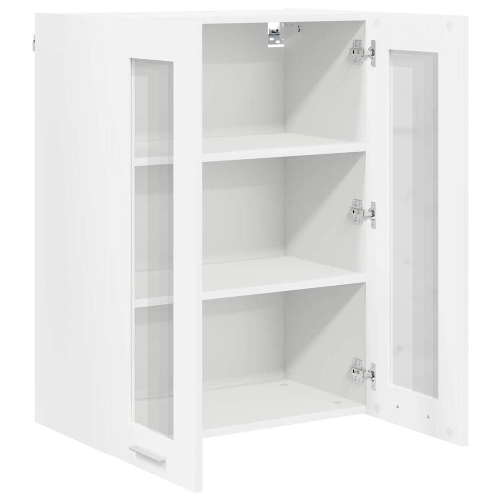 Hanging Cabinet Riga White 60 x 31 x 80 cm Engineered Wood