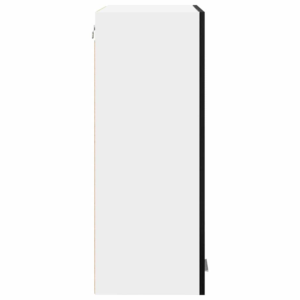 Hanging Cabinet Riga Black Oak 60 x 31 x 80 cm Engineered Wood