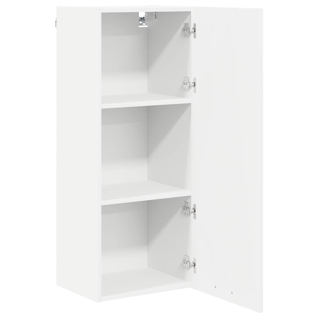 Hanging Cabinet Riga White 40 x 31 x 100 cm Engineered Wood