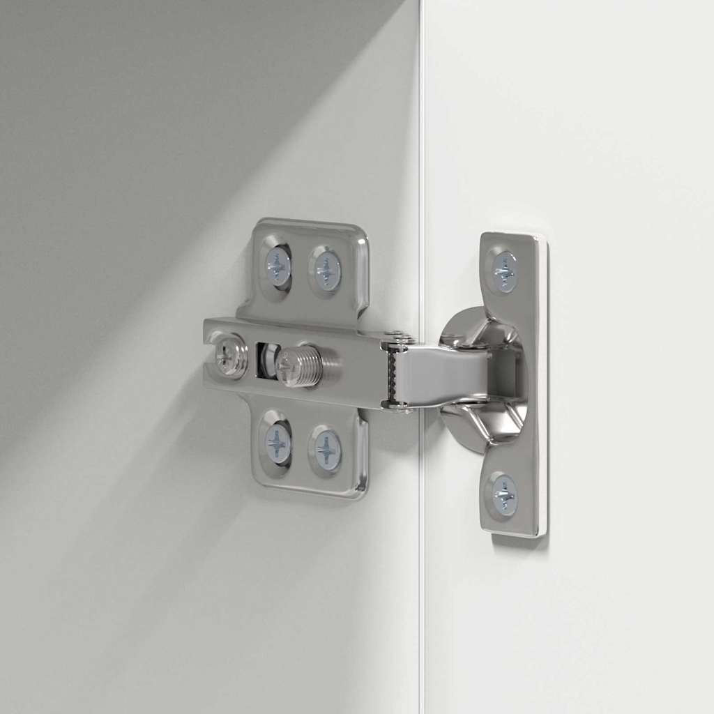 Hanging Cabinet Riga White 50 x 31 x 100 cm Engineered Wood