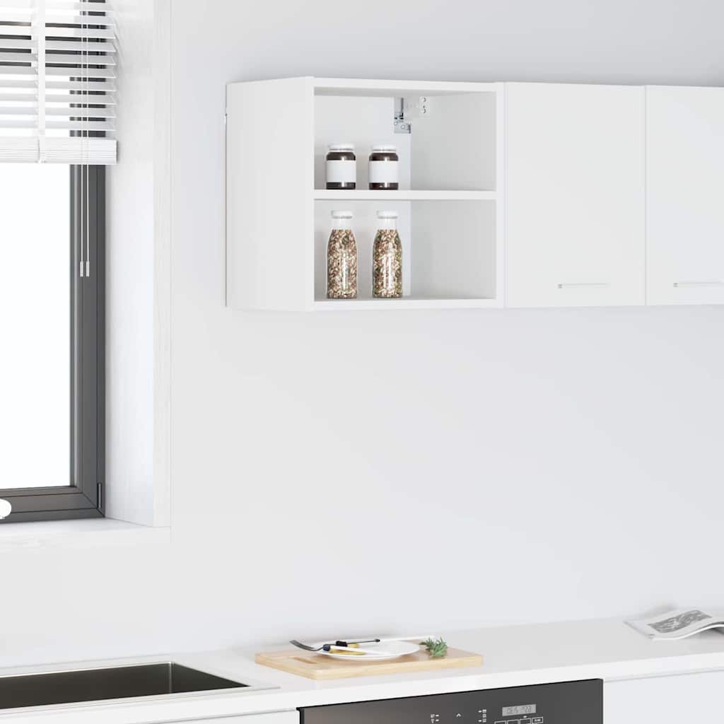 Hanging Cabinet Riga White 40 x 29,5 x 40 cm Engineered Wood