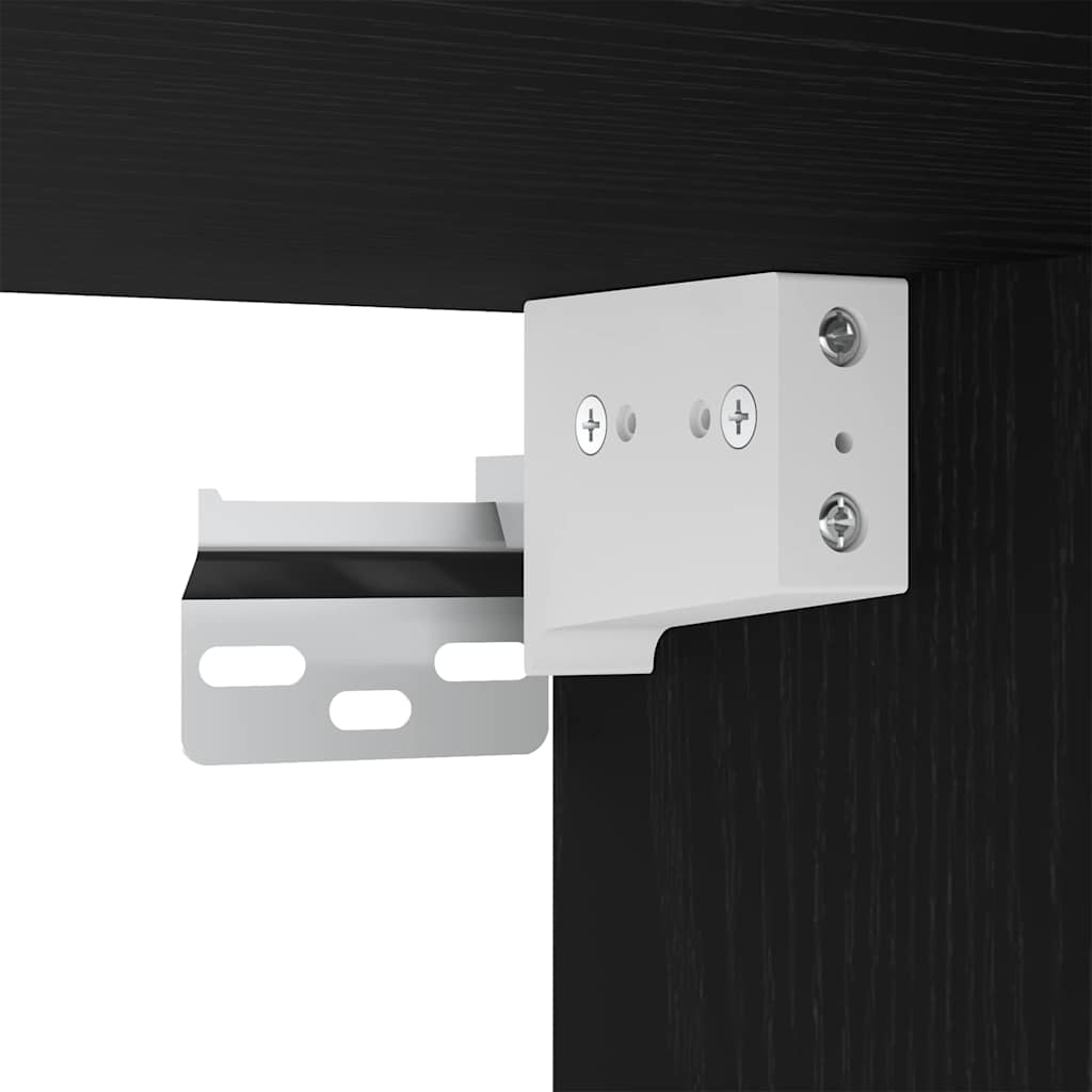 Hanging Cabinet with Storage Riga Black Oak 40 x 29,5 x 40 cm