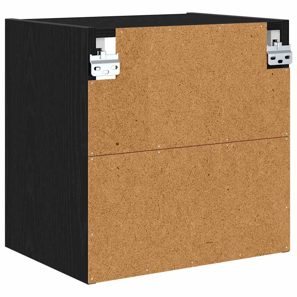 Hanging Cabinet with Storage Riga Black Oak 40 x 29,5 x 40 cm