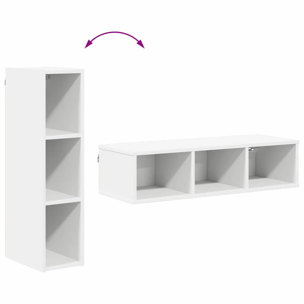 Hanging Cabinet Riga White 20 x 29,5 x 80 cm Engineered Wood