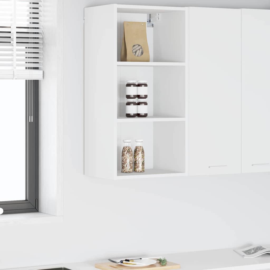 Hanging Cabinet Riga White 40 x 29,5 x 80 cm Engineered Wood