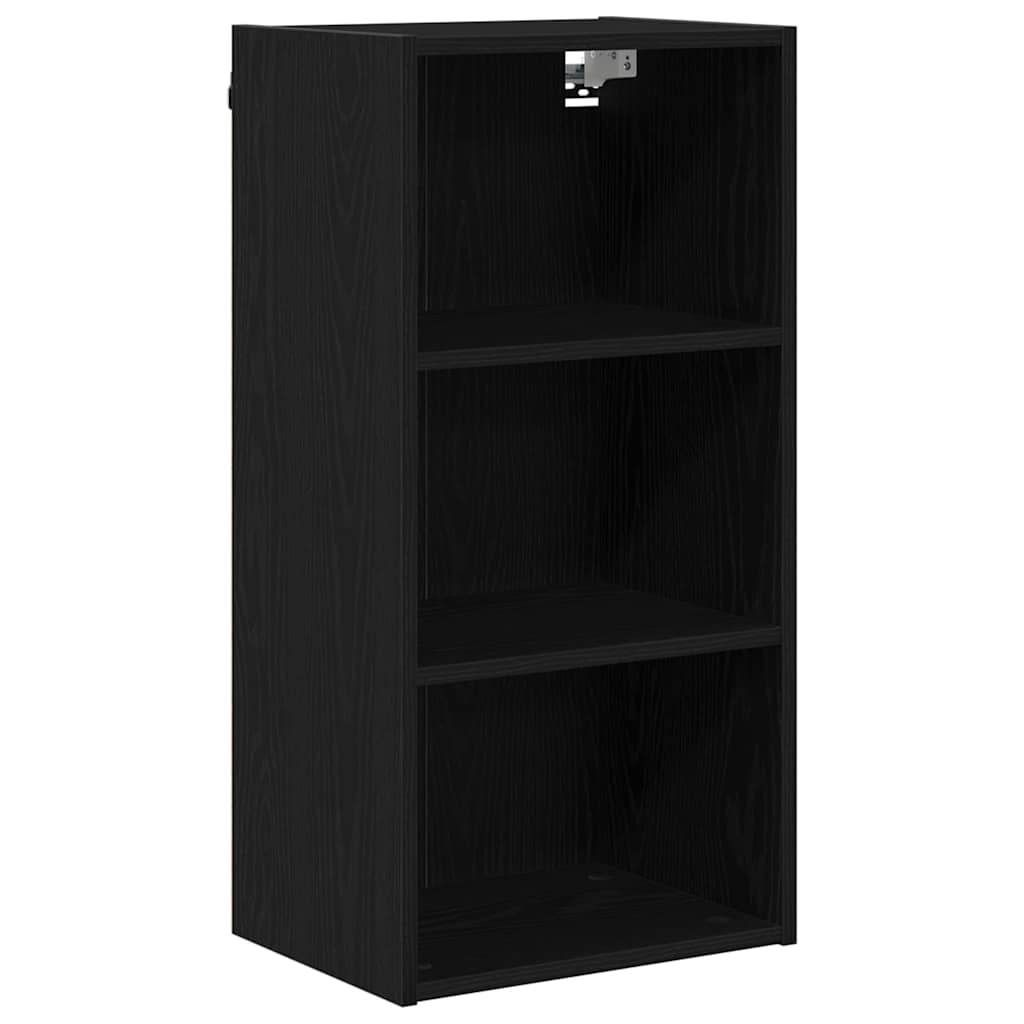 Hanging Cabinet with Storage Riga Black Oak 40 x 29,5 x 80 cm