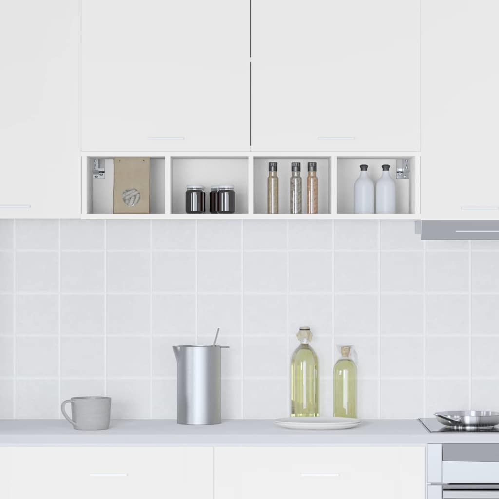 Hanging Cabinet Riga White 20 x 29,5 x 100 cm Engineered Wood