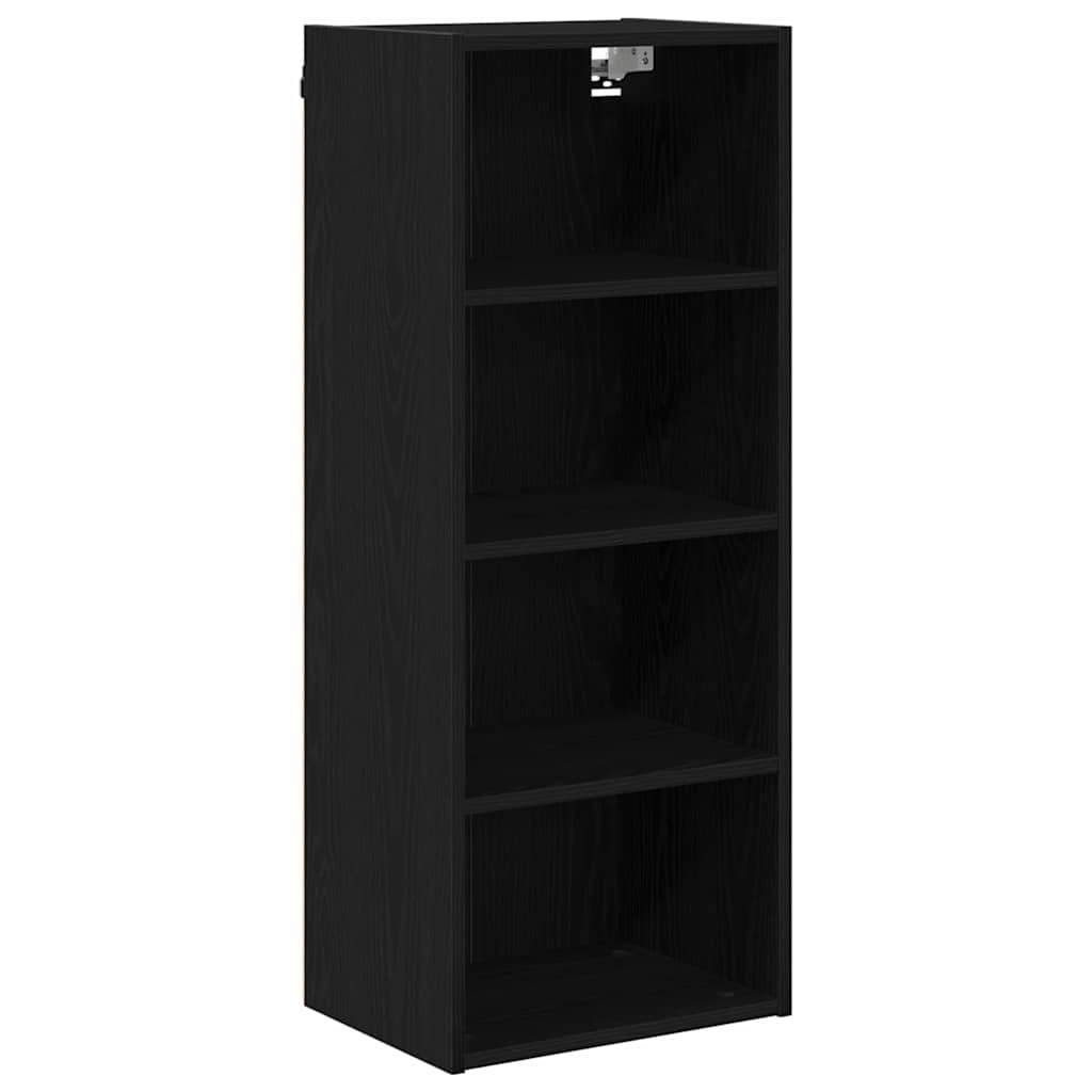 Hanging Cabinet with Storage Riga Black Oak 40 x 29,5 x 100 cm