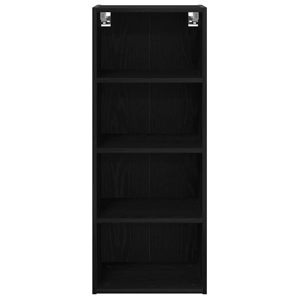 Hanging Cabinet with Storage Riga Black Oak 40 x 29,5 x 100 cm