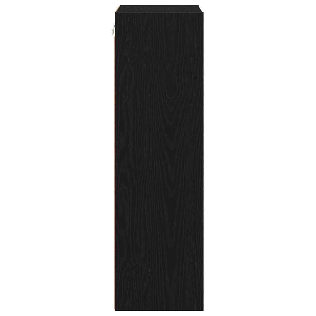 Hanging Cabinet with Storage Riga Black Oak 40 x 29,5 x 100 cm