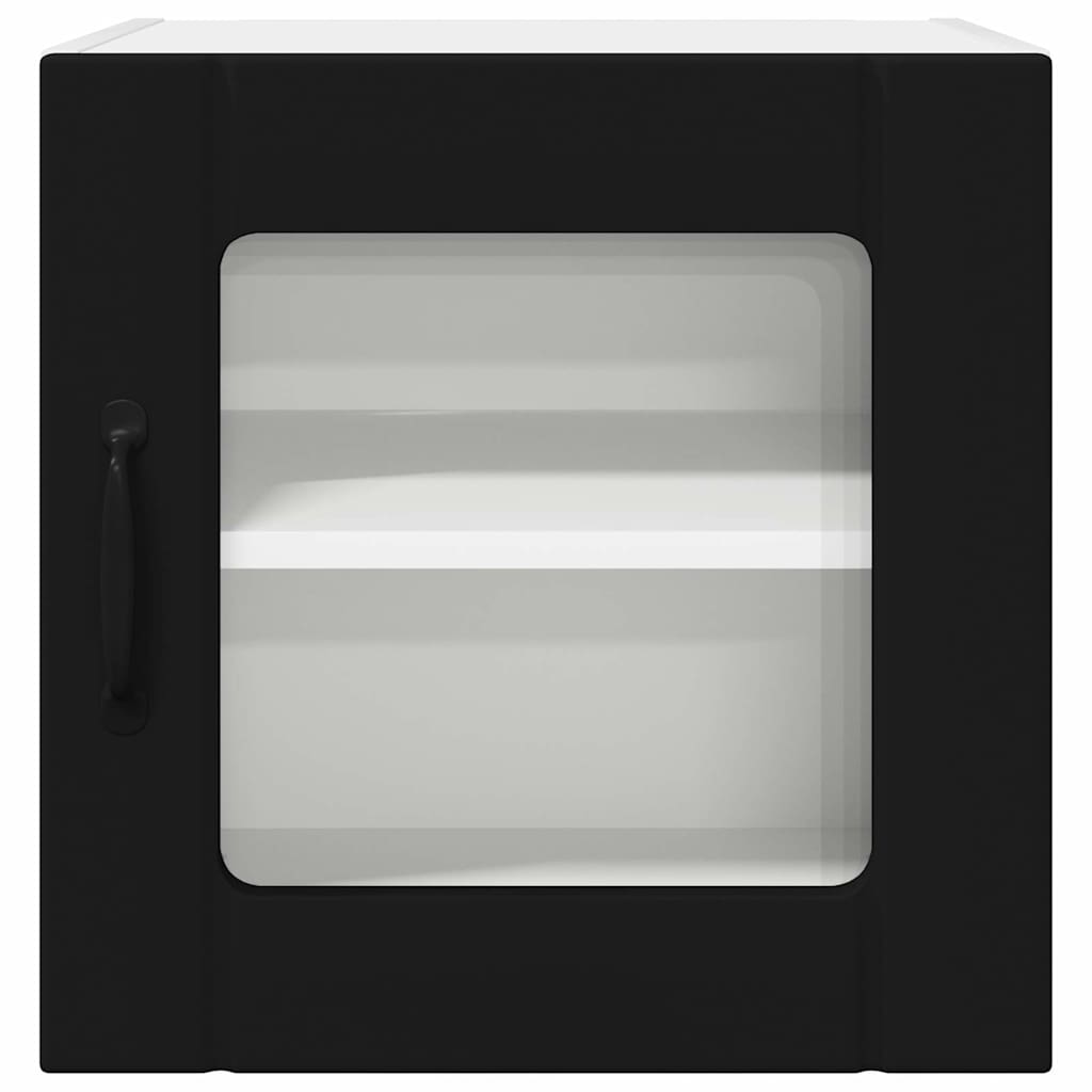 Kitchen Cabinet 2 pcs Black 40 x 31 x 40 cm Engineered Wood