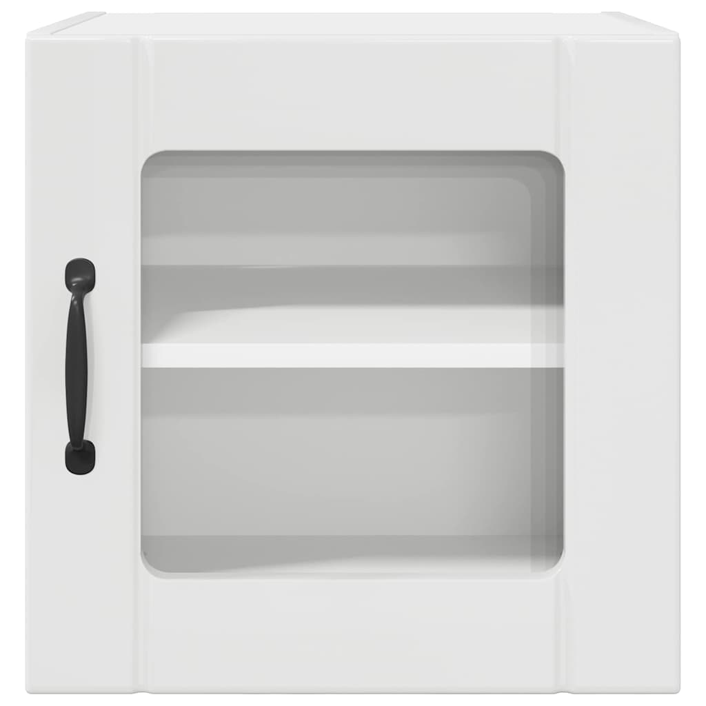 Kitchen Cabinet with Shelf High Gloss White 40 x 31 x 40 cm