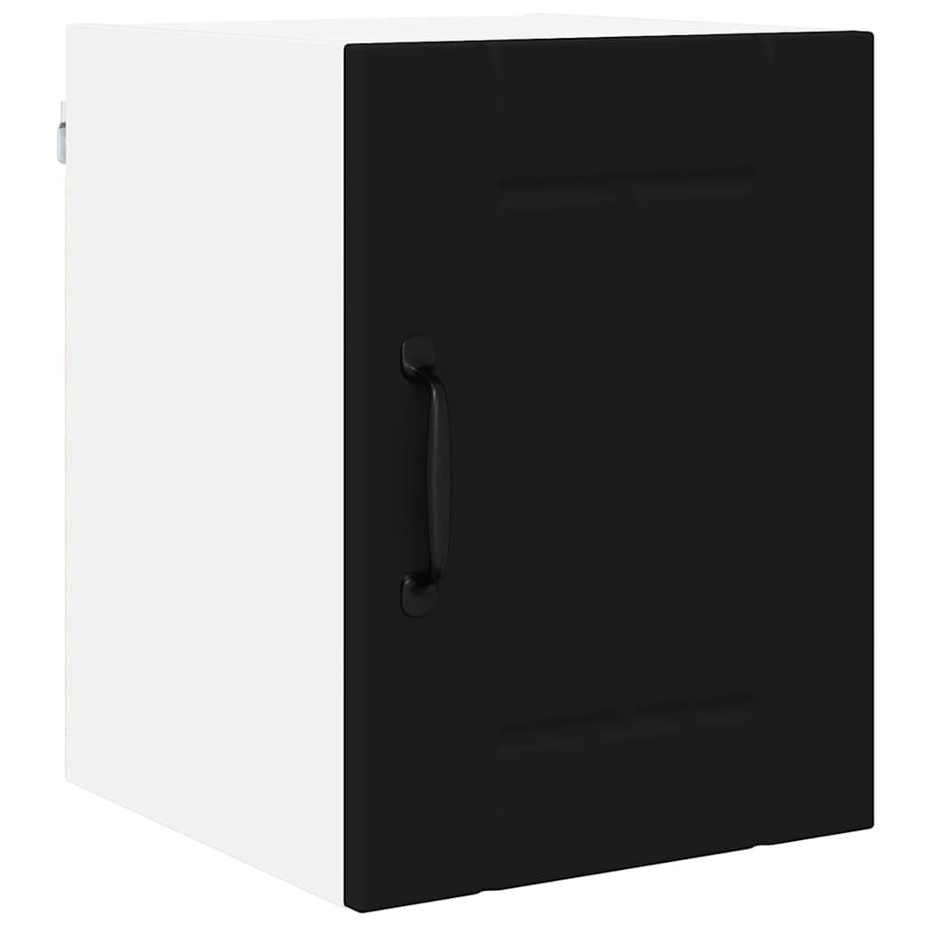 Kitchen Cabinet 2 pcs Black 30 x 31 x 40 cm Engineered Wood