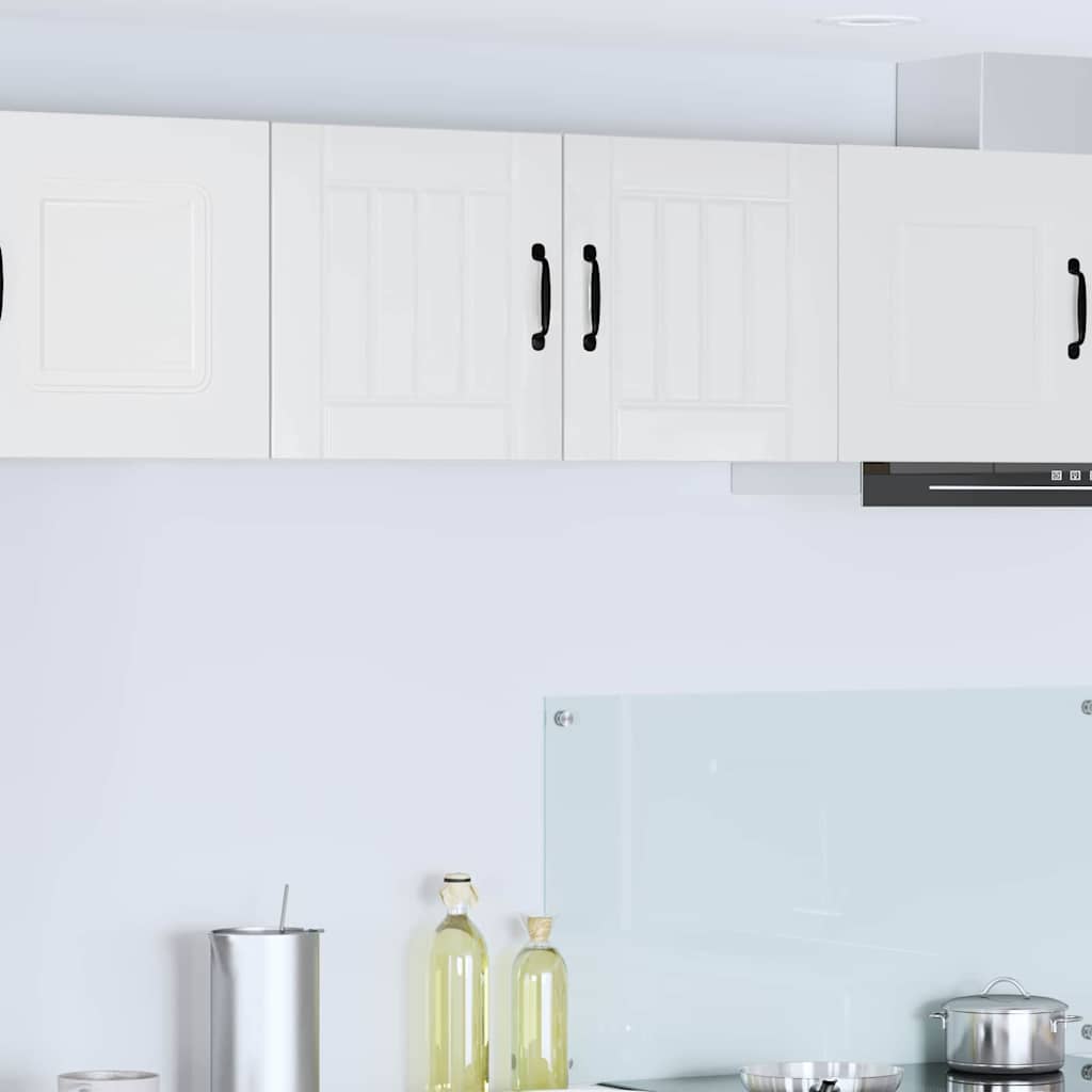 Kitchen Cabinet with Shelf High Gloss White 40 x 31 x 40 cm