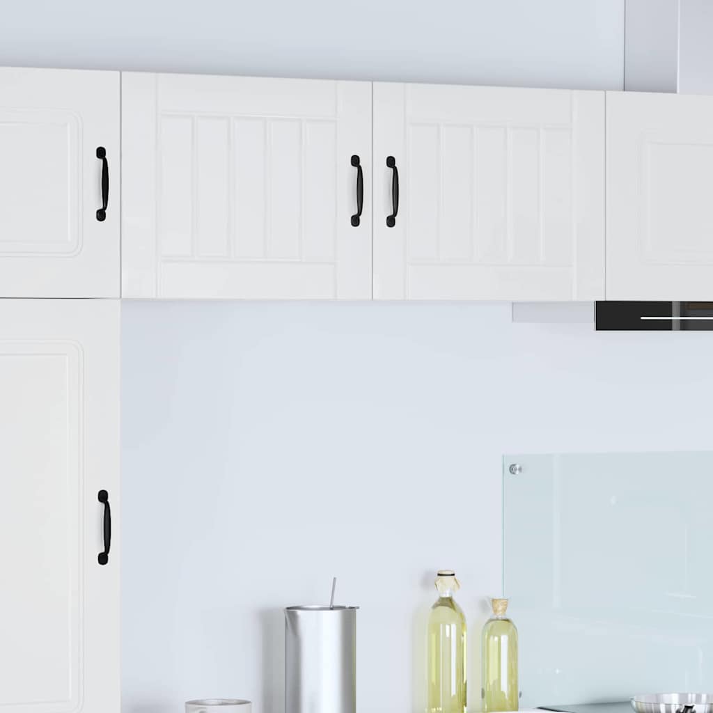 Kitchen Cabinet with Shelf High Gloss White 50 x 31 x 40 cm