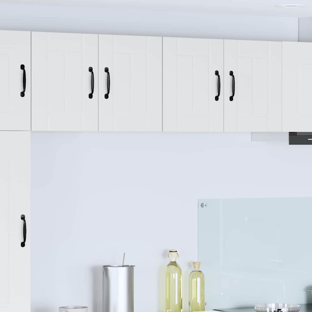 Kitchen Cabinet 2 pcs White 60 x 31 x 40 cm Engineered Wood