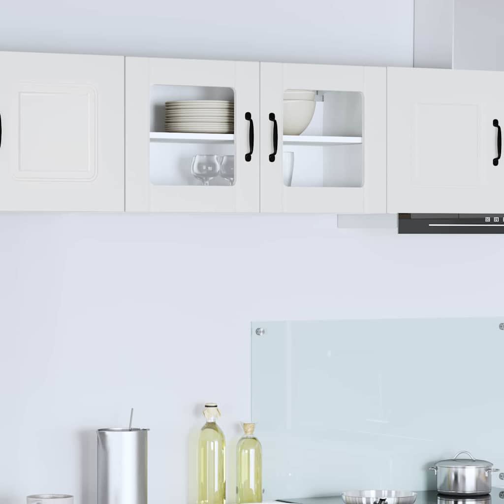 Kitchen Cabinet with Shelf High Gloss White 80 x 31 x 40 cm