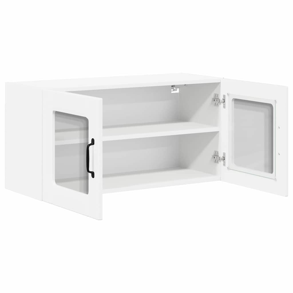 Kitchen Cabinet with Shelf High Gloss White 80 x 31 x 40 cm