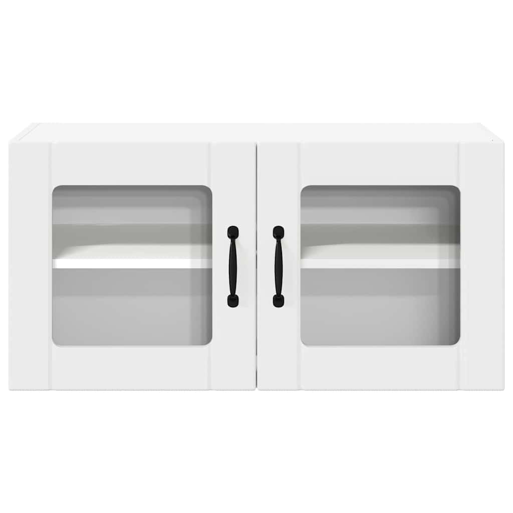 Kitchen Cabinet with Shelf High Gloss White 80 x 31 x 40 cm