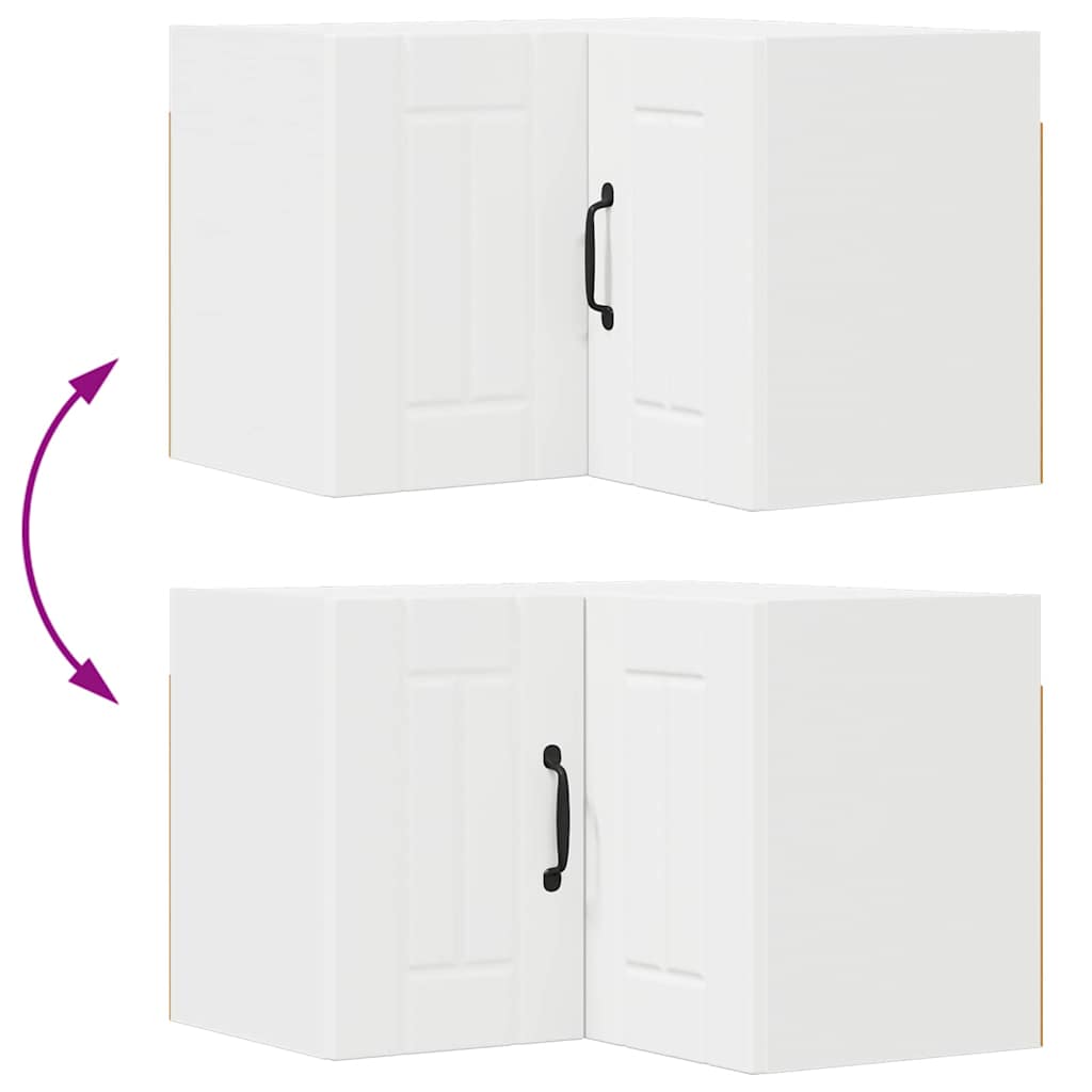 Kitchen Cabinet White 57 x 57 x 40 cm Engineered Wood