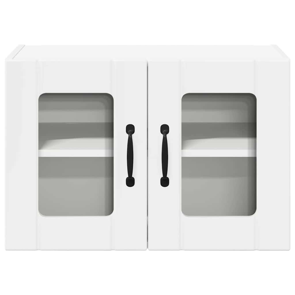 Kitchen Cabinet 2 pcs High Gloss White 60 x 31 x 40 cm