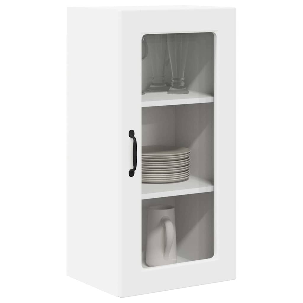 Kitchen Cabinet 2 pcs White 40 x 31 x 80 cm Engineered Wood