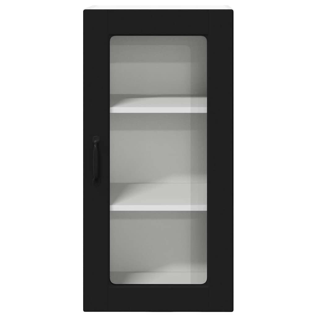 Kitchen Cabinet Black 40 x 31 x 80 cm Engineered Wood