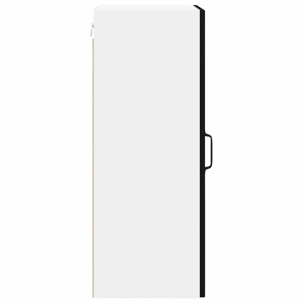 Kitchen Cabinet 2 pcs Black 40 x 31 x 80 cm Engineered Wood