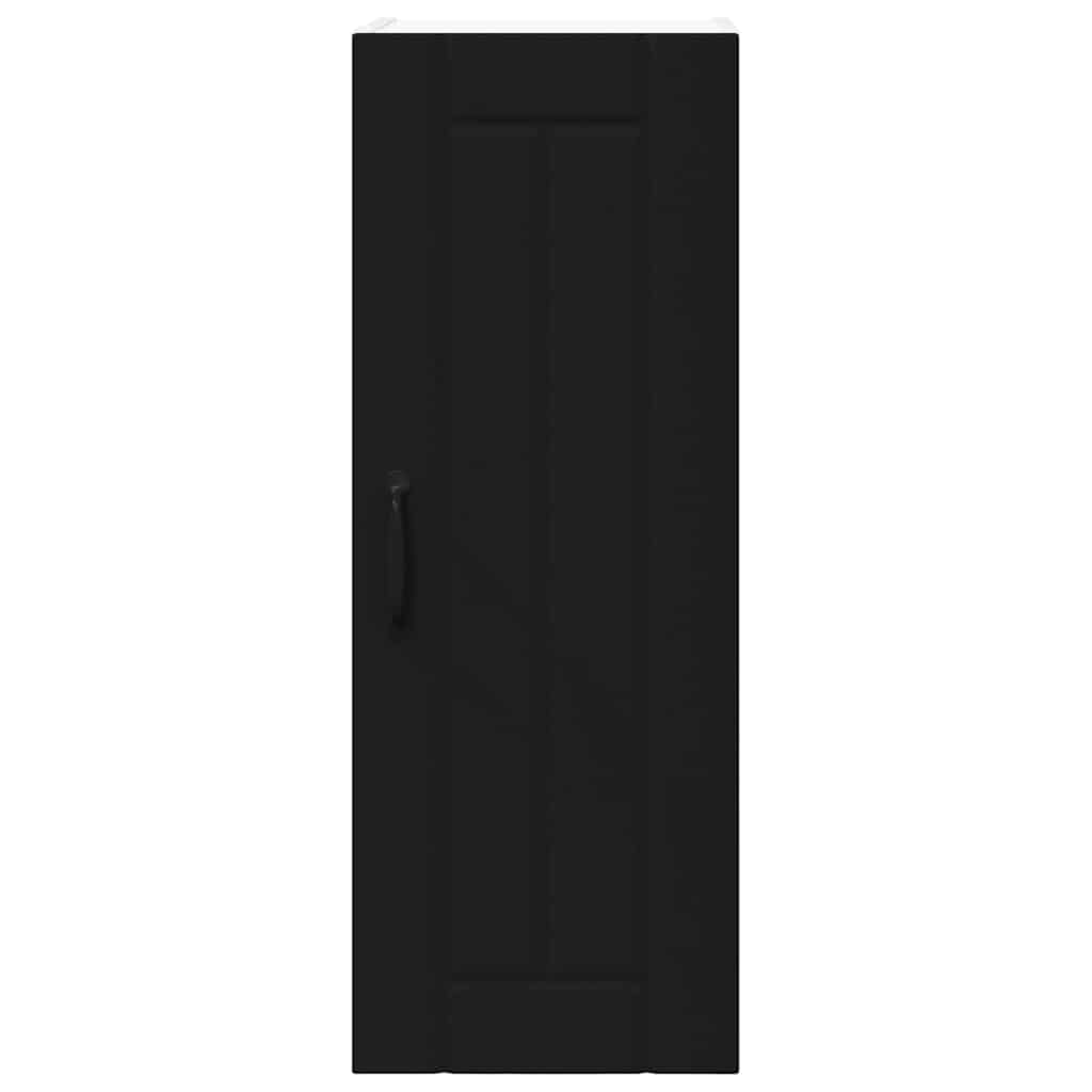 Kitchen Cabinet Black 30 x 31 x 80 cm Engineered Wood