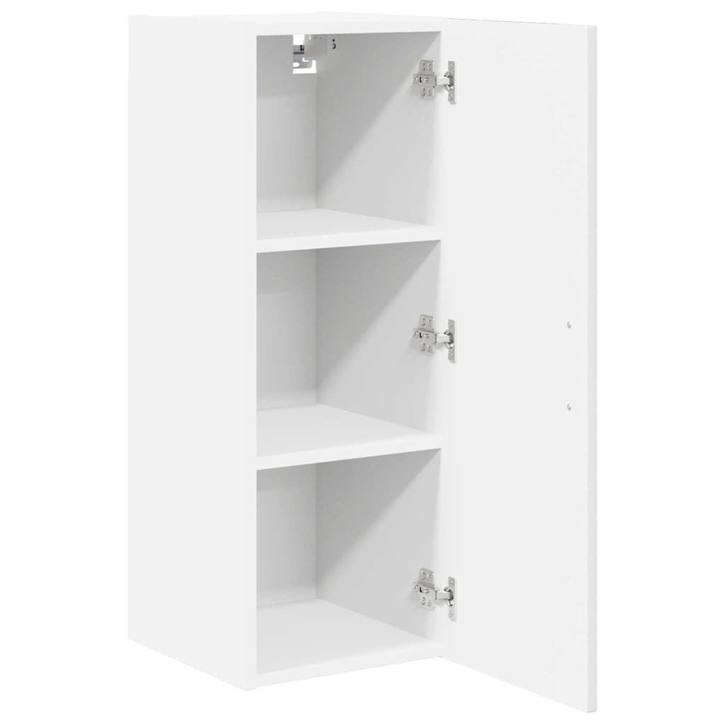 Kitchen Cabinet with Shelf High Gloss White 30 x 31 x 80 cm
