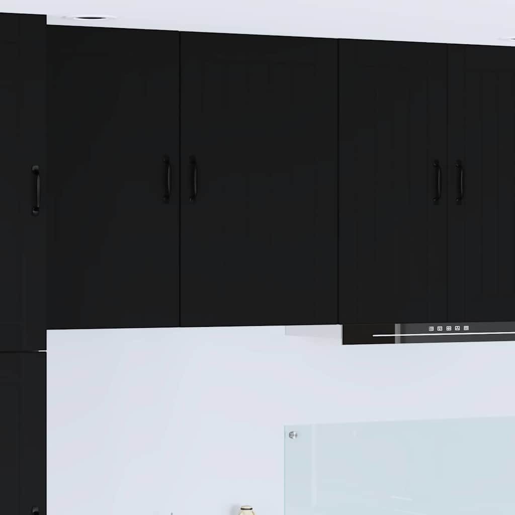Kitchen Cabinet Black 50 x 31 x 80 cm Engineered Wood