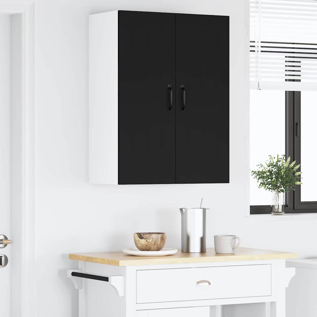 Kitchen Cabinet Black 60 x 31 x 80 cm Engineered Wood