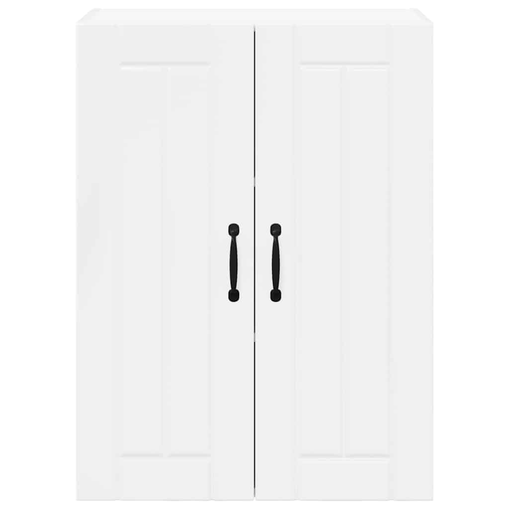 Kitchen Cabinet with Shelf High Gloss White 60 x 31 x 80 cm