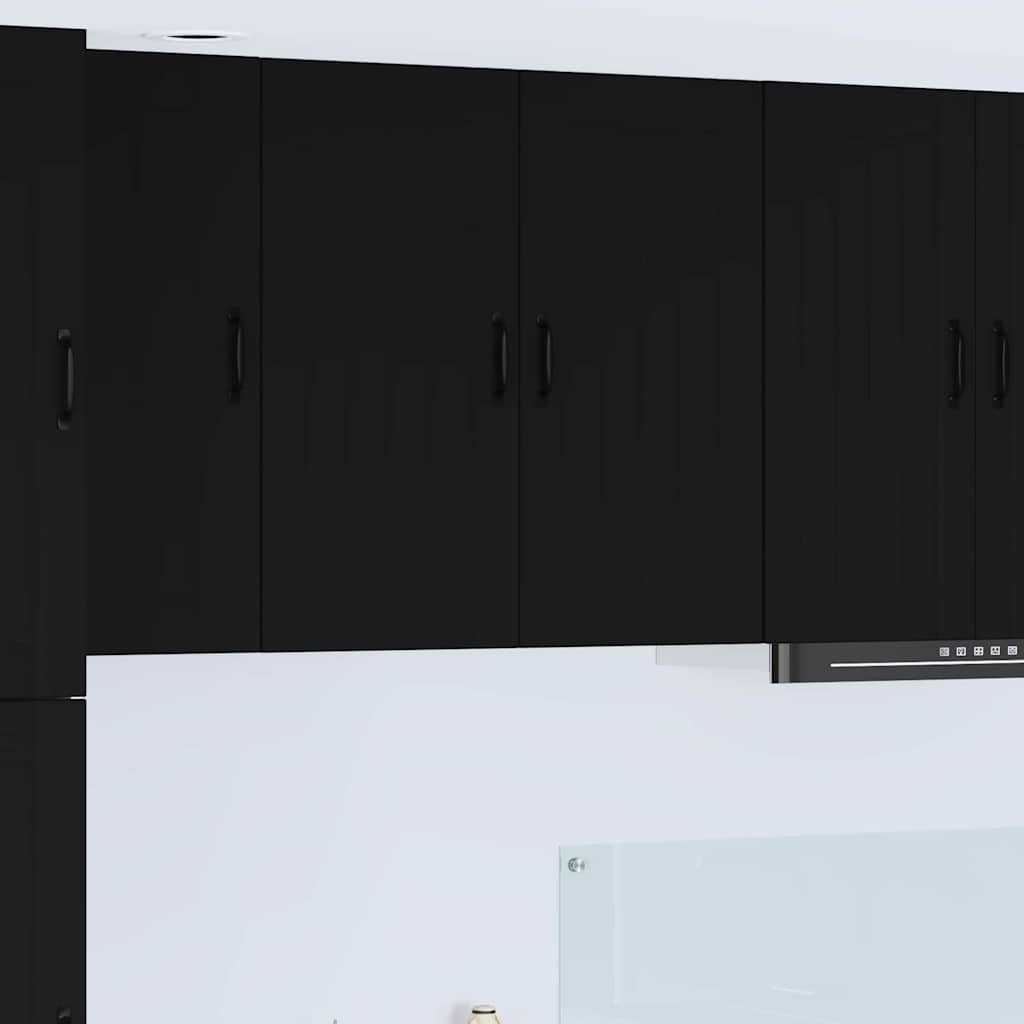 Kitchen Cabinet Black 80 x 31 x 80 cm Engineered Wood