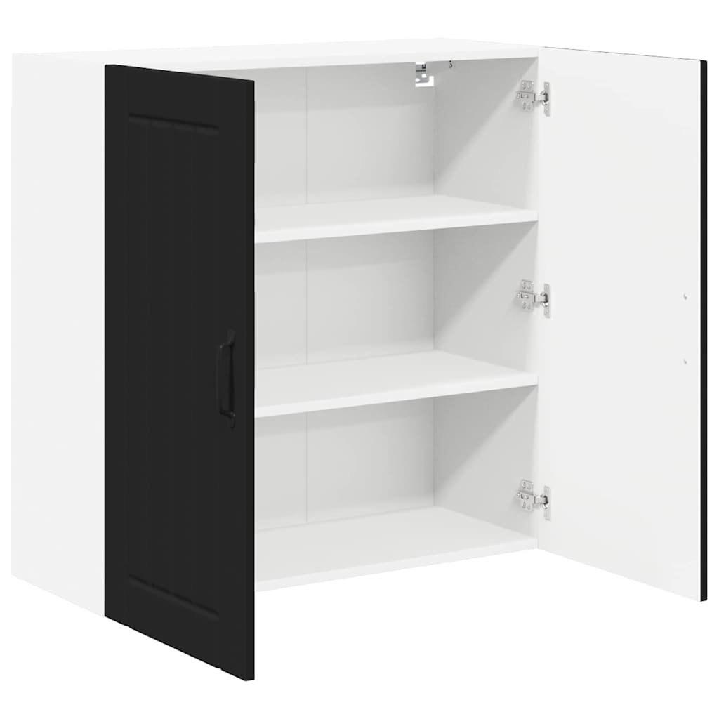 Kitchen Cabinet Black 80 x 31 x 80 cm Engineered Wood