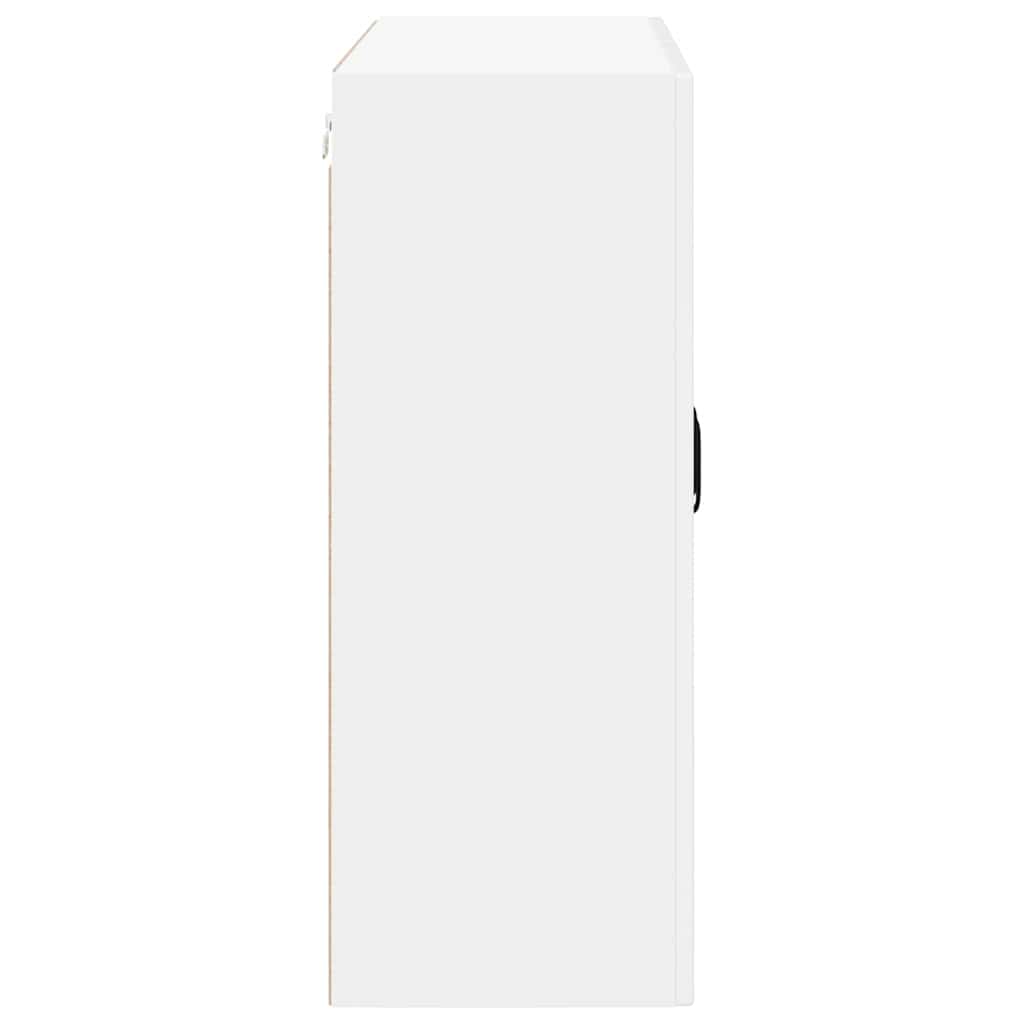 Kitchen Cabinet with Shelf High Gloss White 80 x 31 x 80 cm