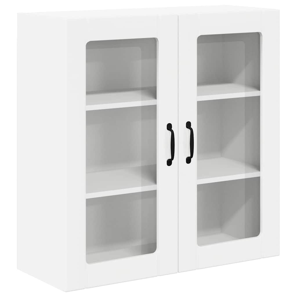 Kitchen Cabinet with Shelf High Gloss White 80 x 31 x 80 cm