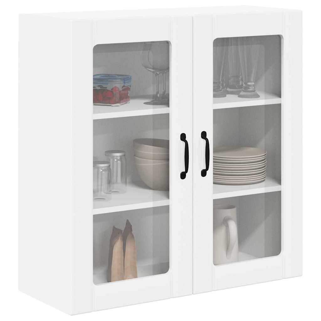 Kitchen Cabinet with Shelf High Gloss White 80 x 31 x 80 cm