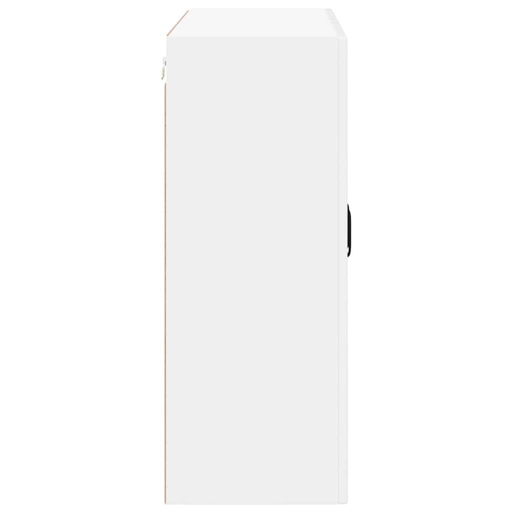 Kitchen Cabinet with Shelf High Gloss White 80 x 31 x 80 cm