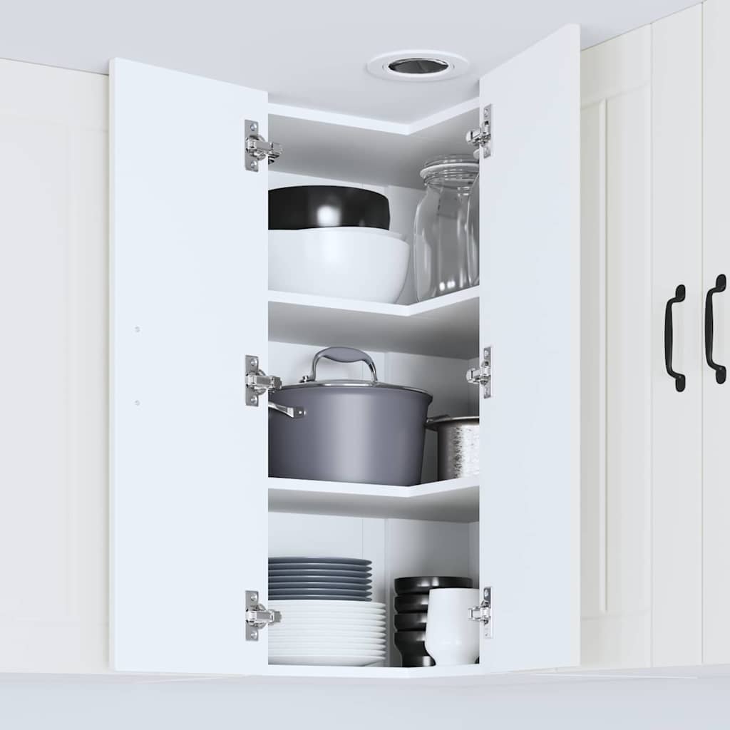 Kitchen Cabinet White 57 x 57 x 80 cm Engineered Wood