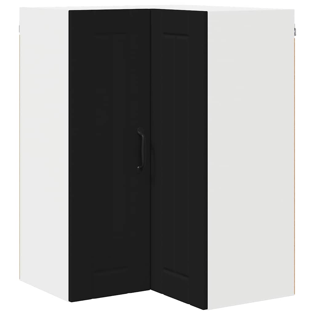 Kitchen Cabinet Black 57 x 57 x 80 cm Engineered Wood