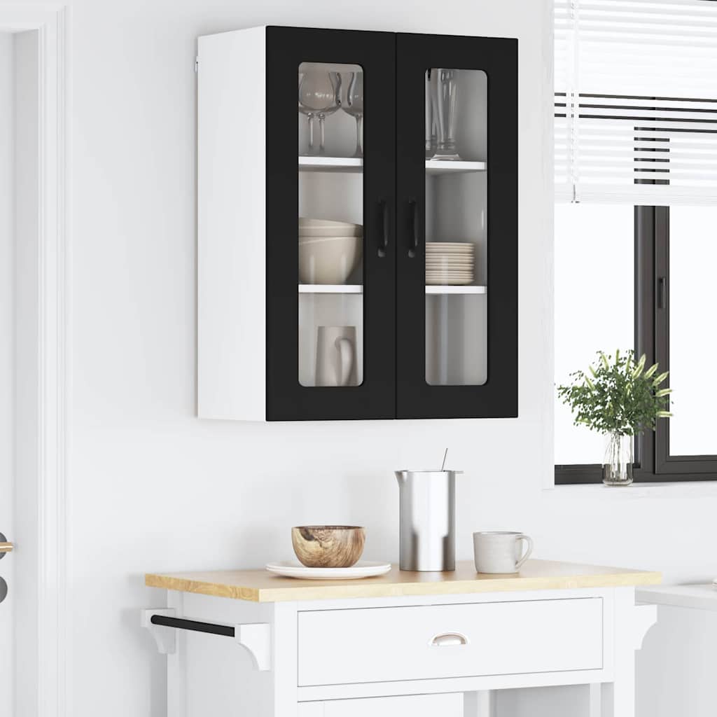 Kitchen Cabinet Black 60 x 31 x 80 cm Engineered Wood