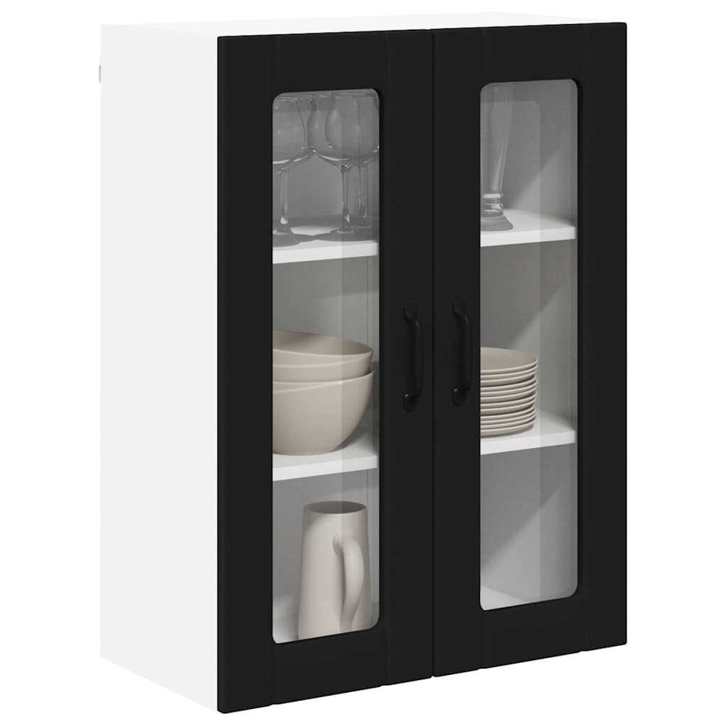 Kitchen Cabinet Black 60 x 31 x 80 cm Engineered Wood