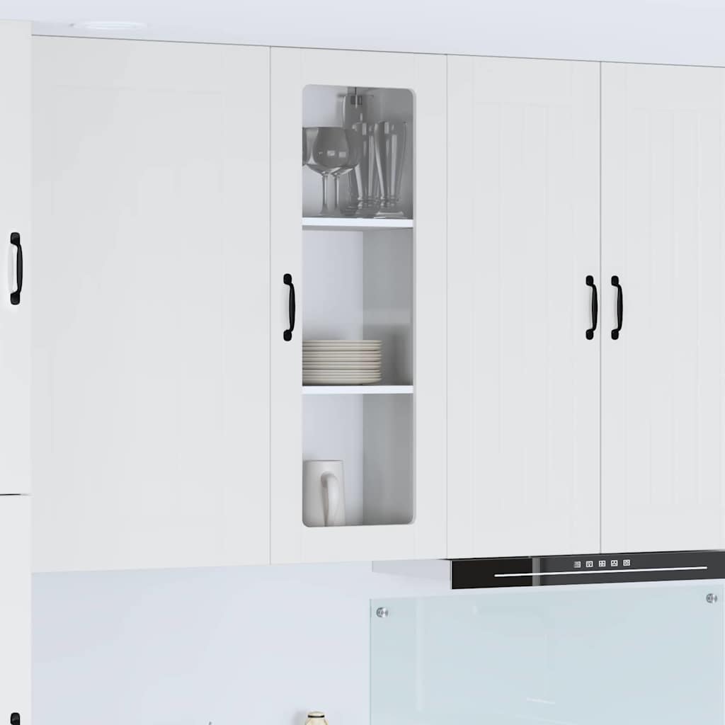 Kitchen Cabinet with Shelf High Gloss White 40 x 31 x 100 cm