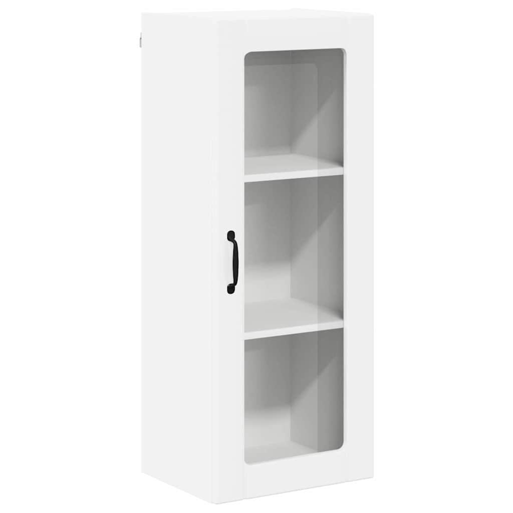 Kitchen Cabinet with Shelf High Gloss White 40 x 31 x 100 cm