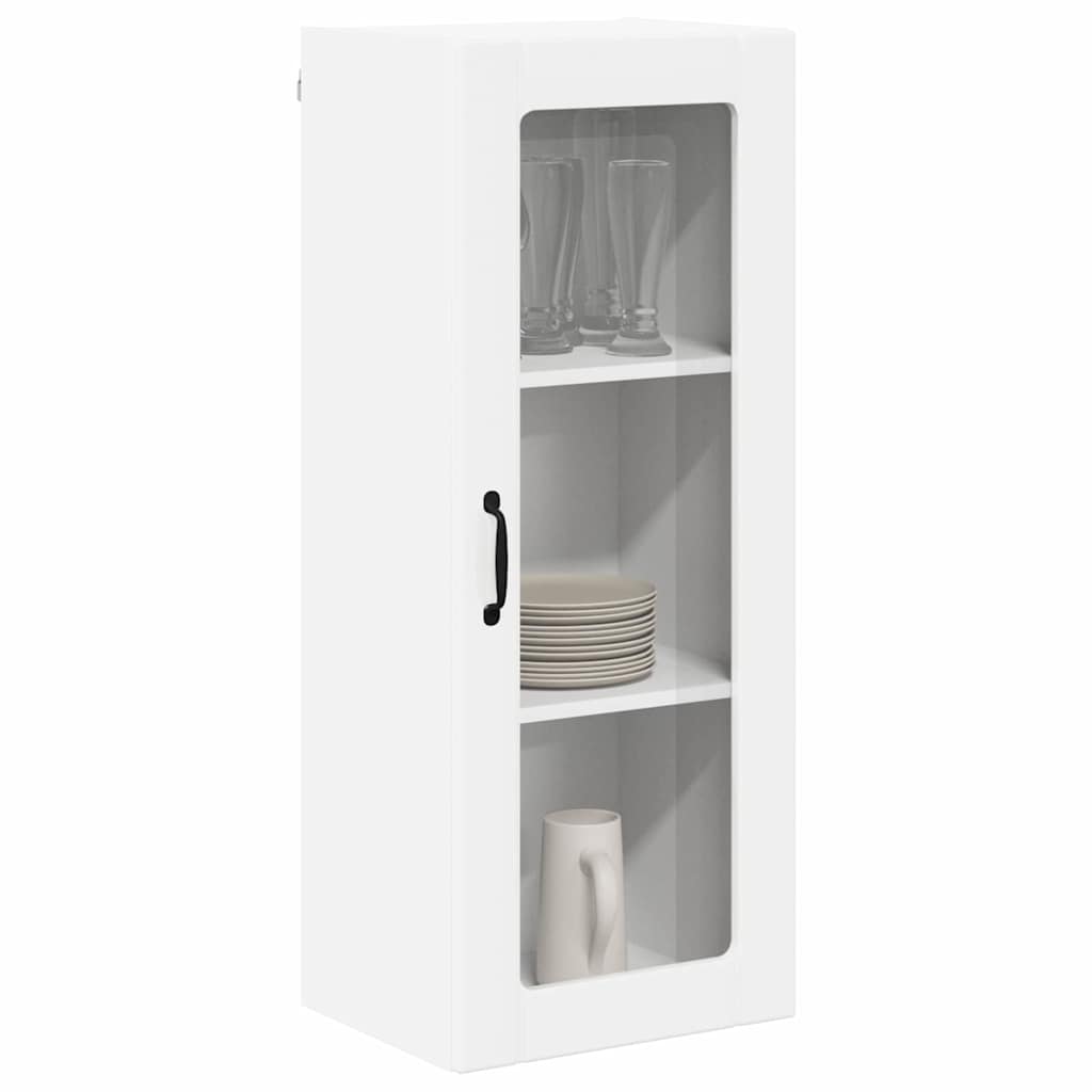 Kitchen Cabinet with Shelf High Gloss White 40 x 31 x 100 cm