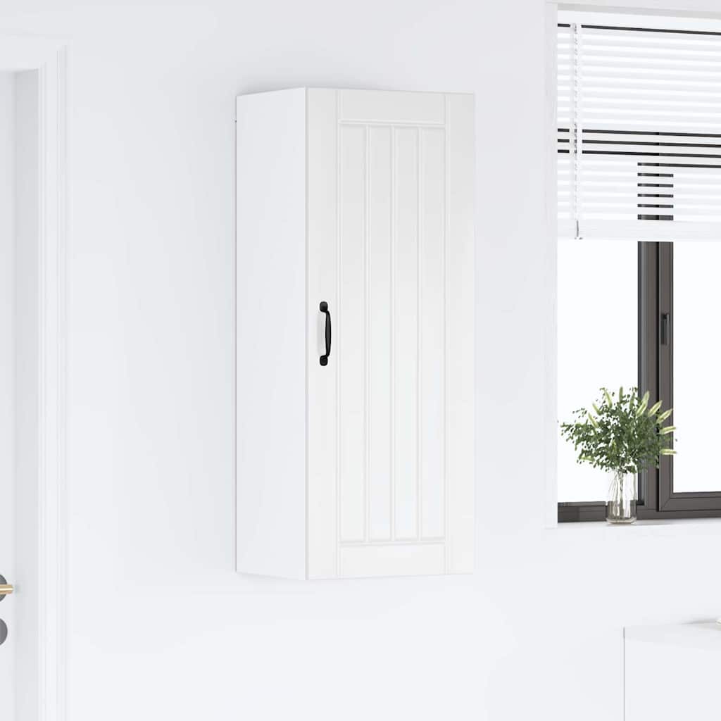 Kitchen Cabinet with Shelf High Gloss White 40 x 31 x 100 cm