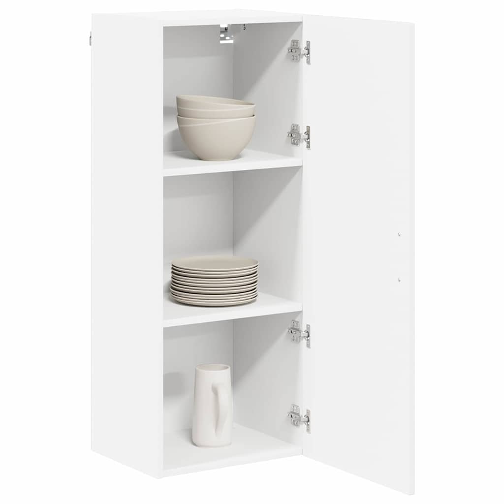 Kitchen Cabinet with Shelf High Gloss White 40 x 31 x 100 cm