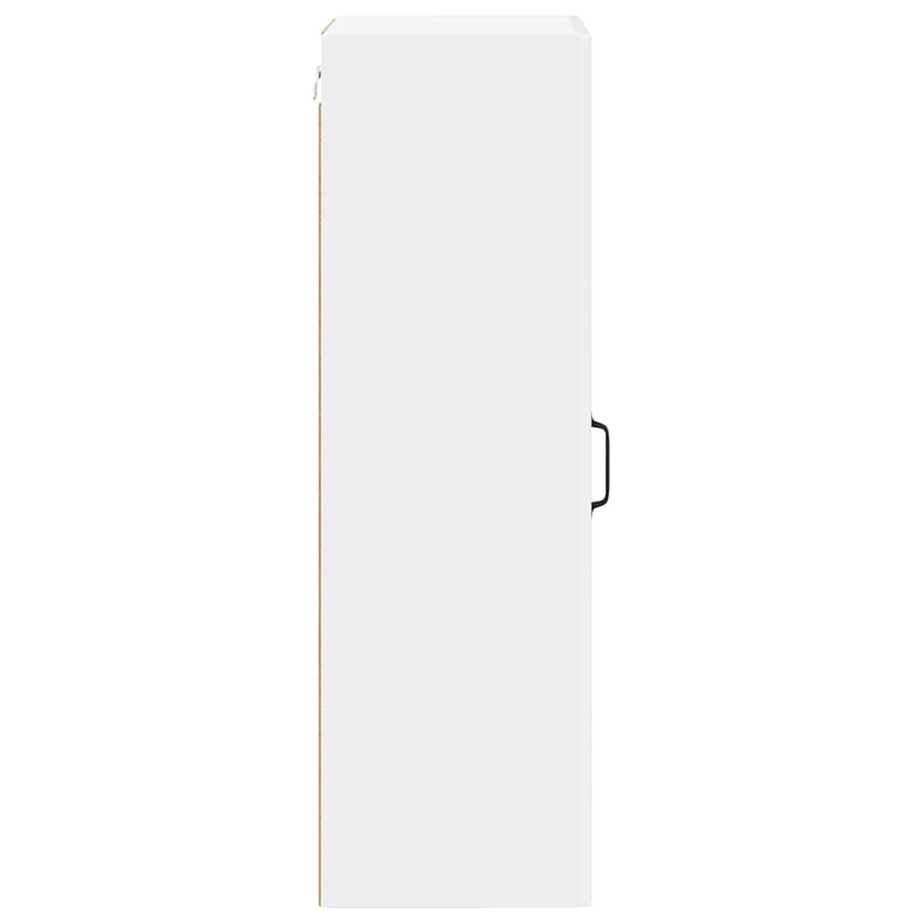 Kitchen Cabinet with Shelf High Gloss White 40 x 31 x 100 cm